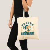 Toekomstige audioloog tote bag (Voorkant (product))