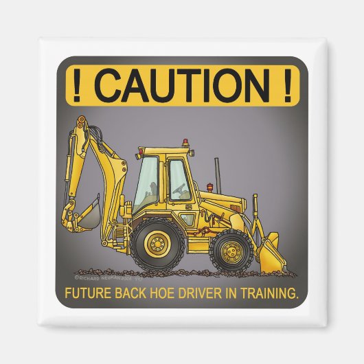 Toekomstige backhoe driver magneet (Voorkant)