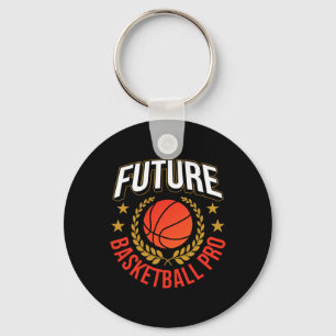 Toekomstige Basketbal Pro Coach Match Team Speler Sleutelhanger