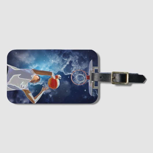 Toekomstige Basketball All-Star Bagagelabel (Voorkant (horizontaal))