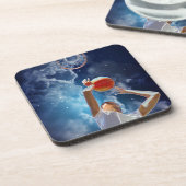 Toekomstige Basketball All-Star Bier Onderzetter (Linkerzijde)