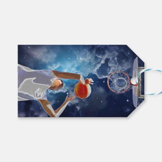 Toekomstige Basketball All-Star Cadeaulabel (Voorkant (Horizontaal))