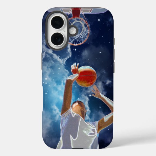 Toekomstige Basketball All-Star Case-Mate iPhone Case (Achterkant)
