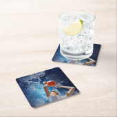 Toekomstige Basketball All-Star Kartonnen Onderzetters (Insitu)