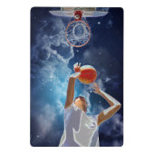 Toekomstige Basketball All-Star Mini Klembord (Achterkant)