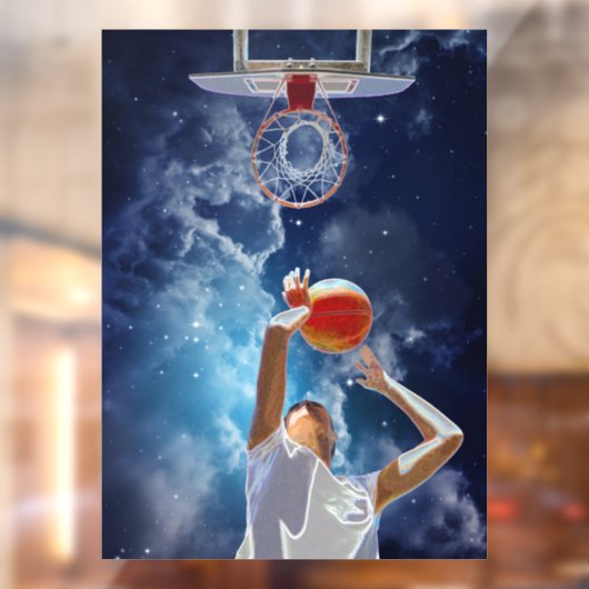 Toekomstige Basketball All-Star Raamsticker (Vel 2)