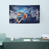 Toekomstige Basketball All-Star Spandoek (Beurs)