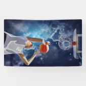Toekomstige Basketball All-Star Spandoek (Horizontaal)