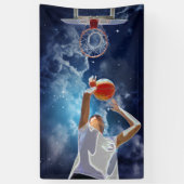 Toekomstige Basketball All-Star Spandoek (Verticaal)