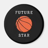 Toekomstige basketbalster Black Magnet (Voorkant)