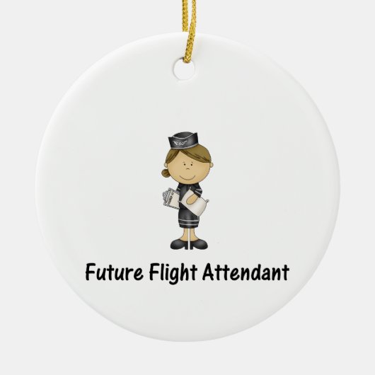 toekomstige bediende keramisch ornament (Voorkant)