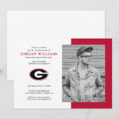 Toekomstige bekendmaking Afstudeerder Georgië Aankondiging (Voorkant / Achterkant)