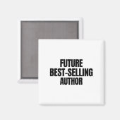 Toekomstige bestselleraar magneet (Voorkant / Achterkant)