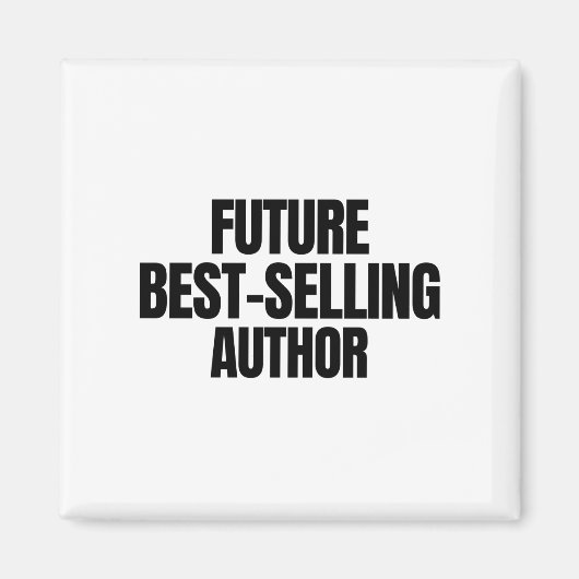 Toekomstige bestselleraar magneet (Voorkant)