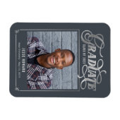 Toekomstige bewerkbare kleuren Afstuderen magneet (Horizontaal)