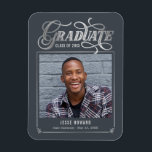 Toekomstige bewerkbare kleuren Afstuderen magneet<br><div class="desc">Moderne en stijlvolle afstuderen aankondiging/uitnodiging van Berry Berry Sweet Design. Bezoek onze designshowroom op www.berryberrysweet.com voor stijlvolle design voor kantoorbenodigdheden en persoonlijke cadeaus!</div>