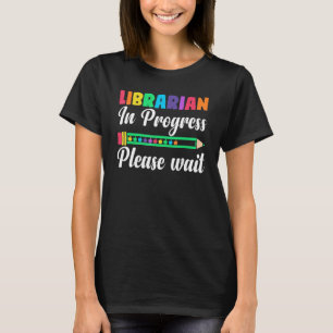 Toekomstige bibliotheekleraar Lager in opleiding T-shirt