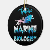 Toekomstige biologe mariene bioloog Ocean Student  Keramisch Ornament (Links)