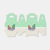 Toekomstige Biologist's Blocks Baby shower Favor B Bedankdoosjes (Uitgevouwen)