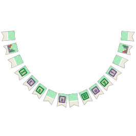 Toekomstige Biologist's Blocks Bunting Banner