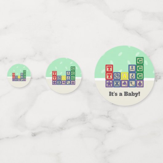 Toekomstige Biologist's Blocks Confetti (Voorkanten)