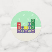 Toekomstige Biologist's Blocks Confetti (Kleine voorkant)