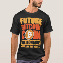 Toekomstige Bitcoin Coin Millionaire, Est Elke Dag T-shirt