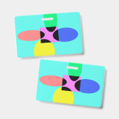 Toekomstige bloem badge (Voor- en achterkant)