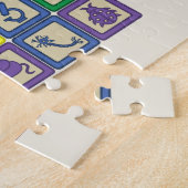 Toekomstige blokkades van biologen Puzzle Legpuzzel (Zijkant)