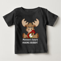Toekomstige boeddy t-shirt voor mama