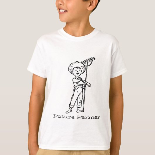 Toekomstige boer t-shirt (Voorkant)