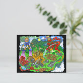 Toekomstige boomplanters. briefkaart (Staand voorkant)