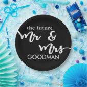 Toekomstige Borden van de heer en mevrouw Paper (z Papieren Bordje (Feest)