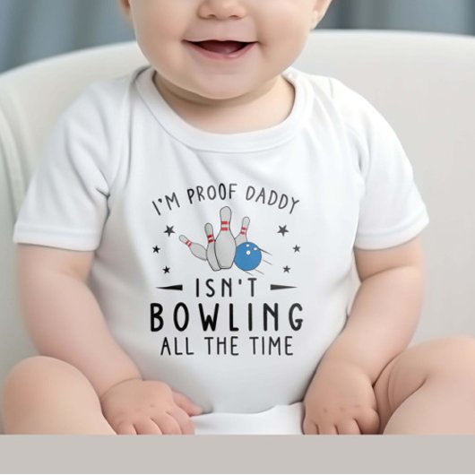 Toekomstige Bowling Baby - Grappige bowling vader Romper