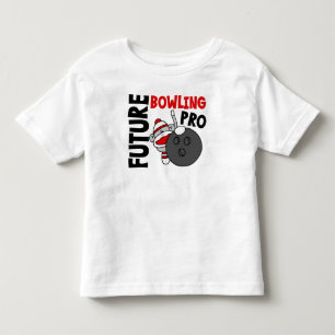Toekomstige Bowling Pro Sock Monkey Kinder Shirts