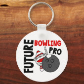 Toekomstige Bowling Pro Sock Monkey Sleutelhanger (Voorkant)