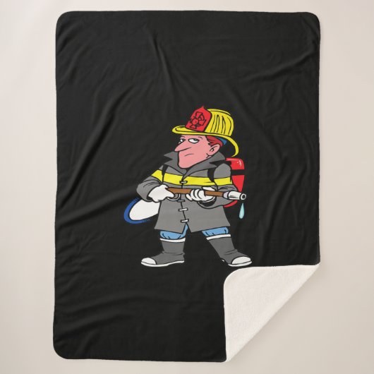 Toekomstige brandslangvesten en noodhulp sherpa deken (Voorkant)