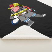 Toekomstige brandslangvesten en noodhulp sherpa deken (3/4)