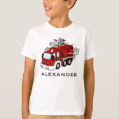 Toekomstige brandweerman, ook t-shirt (Voorkant)