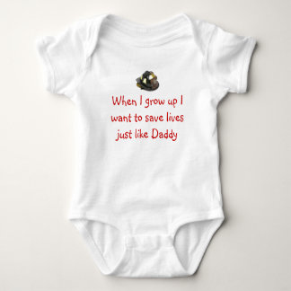 Toekomstige brandweerman romper