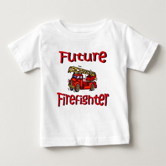 Toekomstige brandweerman T-shirt (Voorkant)
