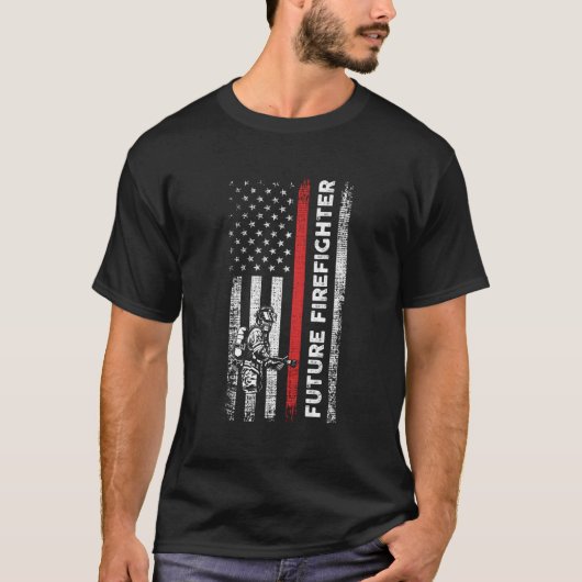 Toekomstige brandweerman t-shirt (Voorkant)
