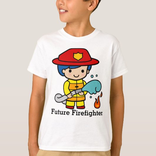 Toekomstige brandweerman t-shirt (Voorkant)