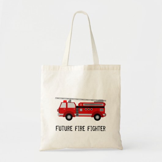 Toekomstige brandweerman tote bag (Voorkant)