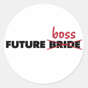 Toekomstige Bruid/Boss Stickers
