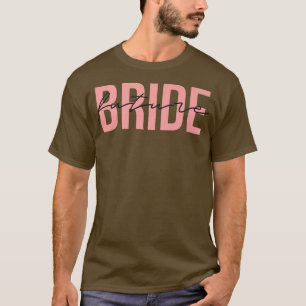 Toekomstige bruid vrijgezellenfeest verloofde  t-shirt