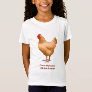 Toekomstige Buff Orpington Chicken Farmer T-shirt
