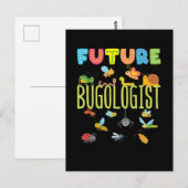 Toekomstige bugoloog Insect Collector Briefkaart (Voorkant / Achterkant)