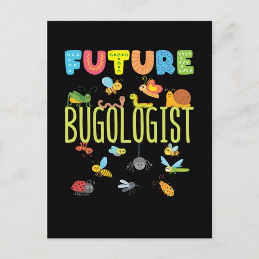 Toekomstige bugoloog Insect Collector Briefkaart (Voorkant)
