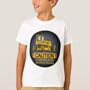 Toekomstige Bulldozer Dozer Driver Kinder T-Shirt